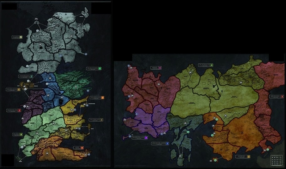 the map